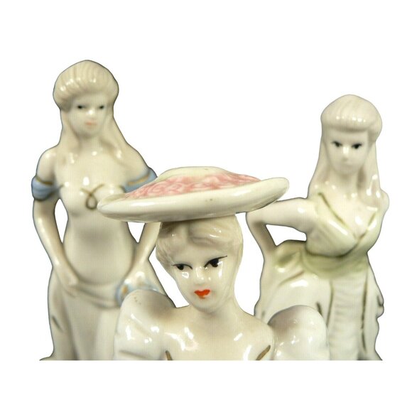 Female Figurines Victorian Ladies Porcelain K's Collection 3 pcs - Picture 2 of 12